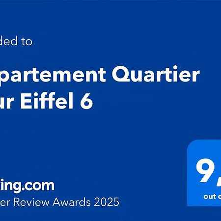 Appartement Quartier Tour Eiffel 6 Free Netflix Paris Ngoại thất bức ảnh